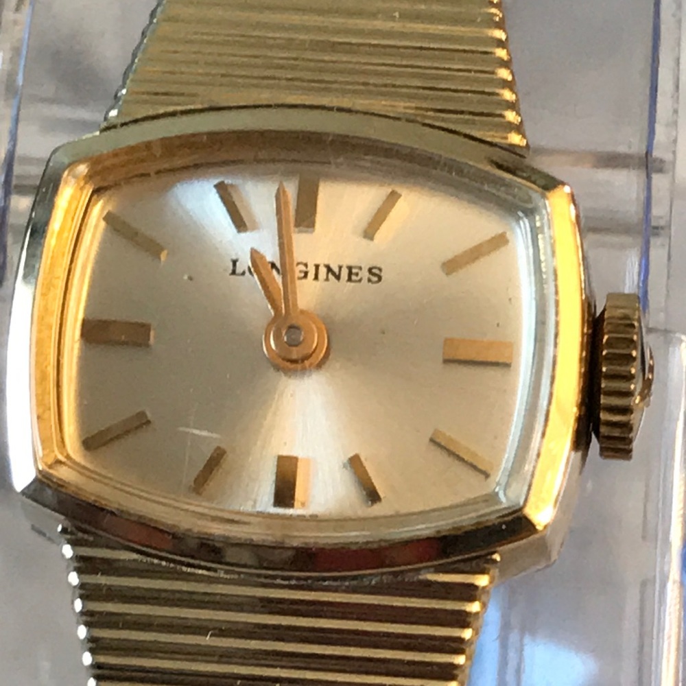 Vintage Longines 10K RGP Gold Ladies  Watch Runs
